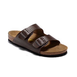 Laoniu Daigou Birkenstock รองเท้าแตะ รองเท้าชายหาด หนังวัวแท้ สไตล์โรมัน สําหรับผู้ชาย และผู้หญิง