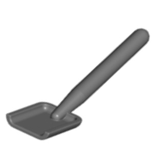 [837] ชิ้นส่วน Lego Part Minifigure, Utensil Shovel (Round Stem End)(3837) ราคา/ชิ้น