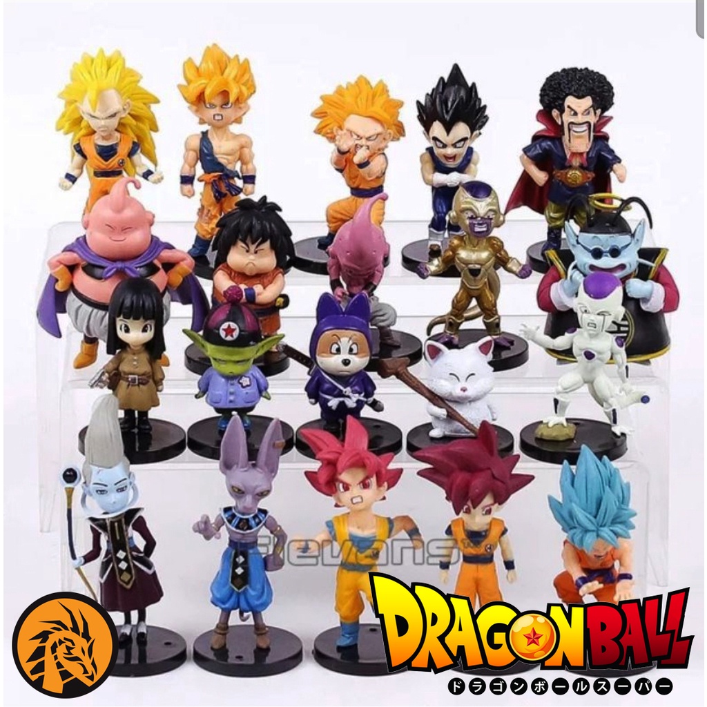 🔥พร้อมส่ง ครบชุด 20 ตัว🔥โมเดล ดราก้อนบอล Dragonball ชุดพิเศษ WCF ขนาด 7 ซม. เกรดพรีเมี่ยม มียาจิโรเบ