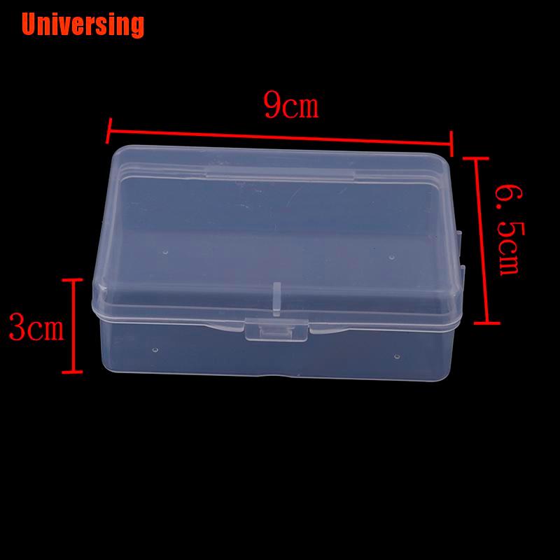 (Unversing) กล่องพลาสติกใส อเนกประสงค์ ขนาด 9 ซม. X 6. 5 ซม. X 3