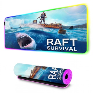 2022 DIY Riccu Custom Skin Game Raft Laptop boy Gaming Mice Mousepad Free Shipping girl Large RGB Mouse Pad Keyboards Ma