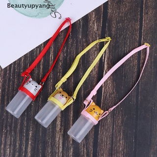 [Beautyupyang] ขวดน้ําจิ๋ว พร้อมสายคล้อง อุปกรณ์เสริม สําหรับบ้านตุ๊กตา 1:12 1 ชิ้น