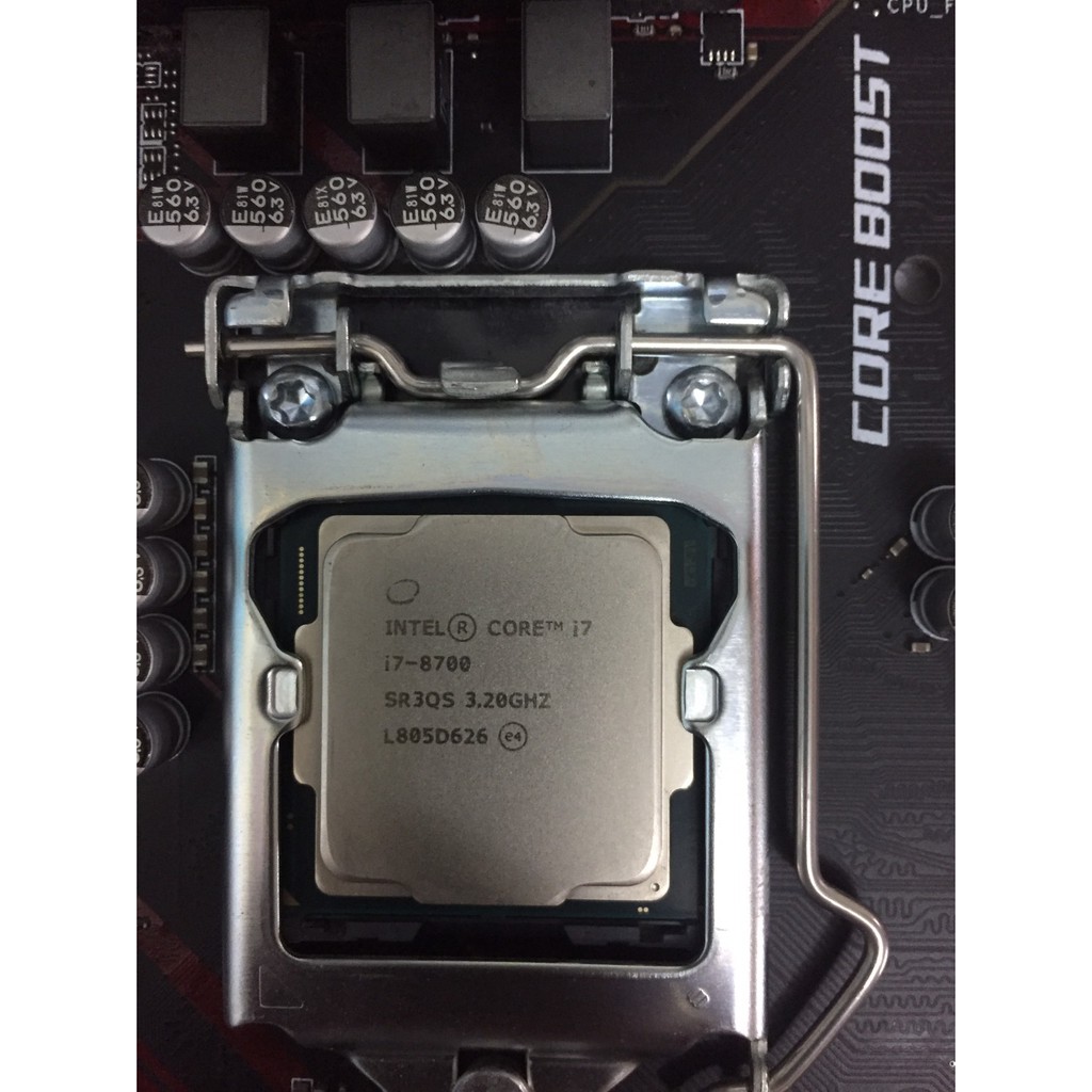 CPU Core i7-8700+เมนบอร์ด MSI H370 GAMING PLUS (1151V2)