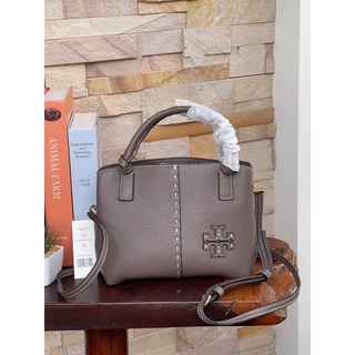 งานช็อป 💕Tory burch leather mc-graw mini satchel