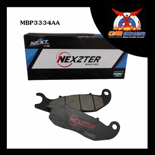 NEXZTER ผ้าเบรค สำหรับรถ ADV150, PCX160(ดิสก์เบรค), CRF250, Airblade รุ่น NEXT SPEC 3334AA