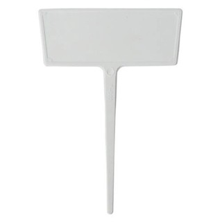 papamami Plastic Label ( Trapezoid ) ป้ายพลาสติก T-002 เล็ก คางหมู (8ถุง)