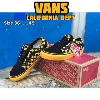 รองเท้าVANS CALIFORNIA DEPT รองเท้าแวนส์พร้อมกล่อง VANS OLD SKOOL