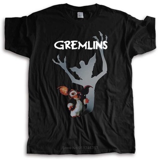 คอตต้อนคอกลมขายดี เสื้อยืดลําลอง แขนสั้น คอกลม พิมพ์ลาย Gremlins gizmo Shadow NEgpla99KDbncc05 สไตล์คลาสสิก สําหรับผู้