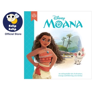 หนังสือนิทานเจ้าหญิงดิสนีย์ Moana Little Readers ปกแข็ง พร้อม 28 หน้า สําหรับเด็ก