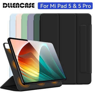 Dllencase เคสแท็บเล็ตอัจฉริยะ แบบแม่เหล็ก บางพิเศษ อุปกรณ์เสริม สําหรับ Xiaomi Mi Pad 5 2021 11 นิ้ว / Mi pad 5 pro A301