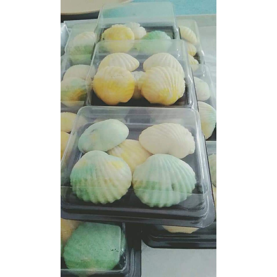 กล่องเบเกอรี่ใส E106 ฐานน้ำตาล จำนวน100ชุด