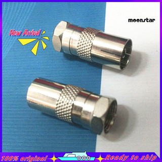 Ms Coax Aerial Rf Female ซ็อกเก็ตอะแดปเตอร์เชื่อมต่อทีวี