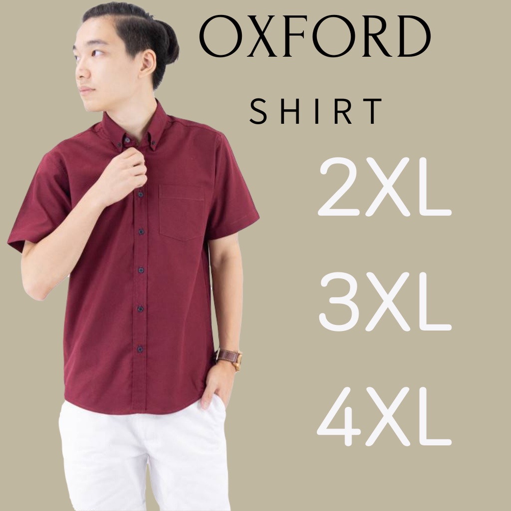 เสื้อเชิ้ต ไซส์ใหญ่  Big size (2XL-4XL) เอาใจพี่บิ๊ก เสื้อคอปกแขนสั้น ตัวใหญ่ใส่สะบาย ไม่นะคายเคือง