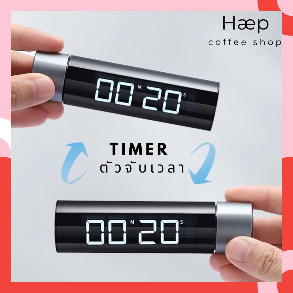 Rotary Timer นาฬิกา ตัวจับเวลา อัตโนมัติ มีแม่เหล็กติดตัวเครื่องทำกาแฟหรือตู้เย็นได้