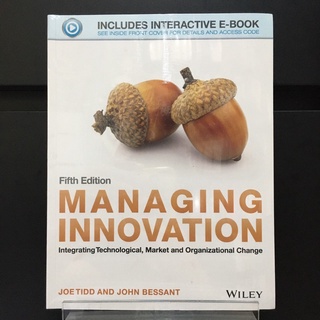 Managing Innovation 5th ED - Joe Tidd