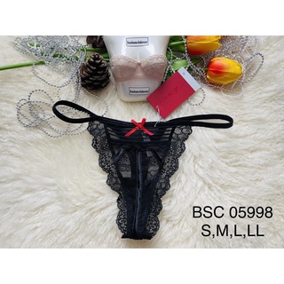 Bsc สวย❤Size XS, S,M,L,LL ชุดชั้นใน/กางเกงชั้นใน ทรงจีสตริง (G string) 05998