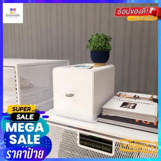 กล่องลิ้นชักเล็ก STACKO CUBE L 13.3x21x15.3 ซม. สีขาวMINI DRAWER STACKO CUBE L 13.3x21x15.3CM WHITE