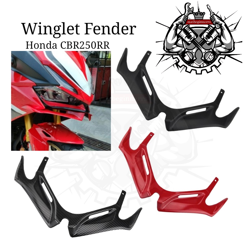 บังโคลน Winglet Honda CBR250RR 2018 2019 2020 Abs