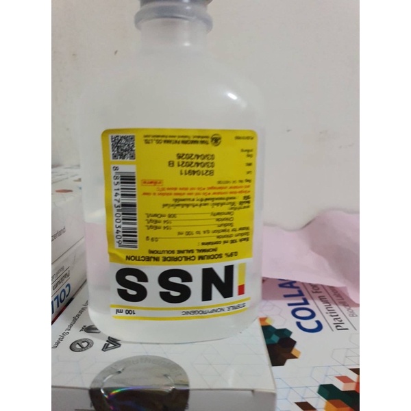 น ำเกล อ Nss 100 Ml ราคาต อ 1 ขวด Shopee Thailand