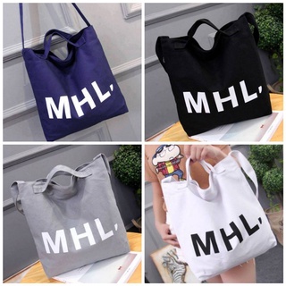 SALE!! ลดล้างสต็อค 🔥 กระเป๋าผ้า รุ่น "MHL" 4 สี