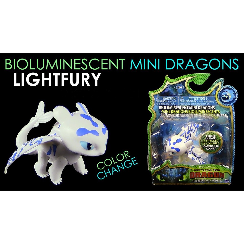 How To Train Your Dragon - Dreamworks Dragon Bioluminescent - Light Fury