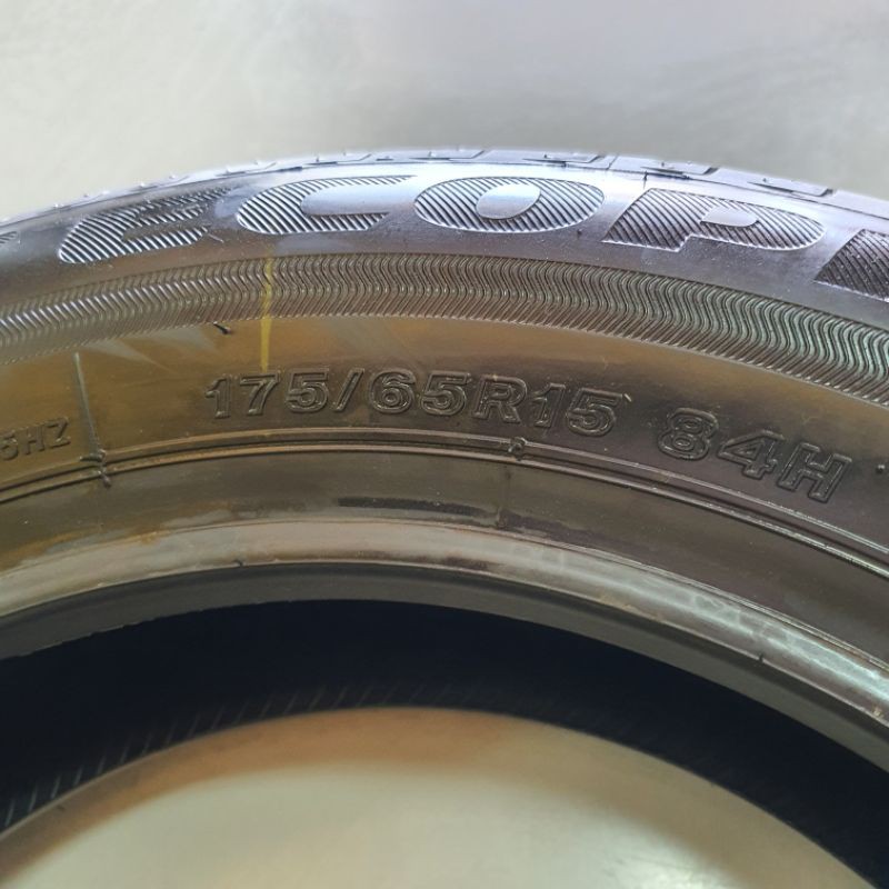 ยางรถยนต์ 17565r15 ep150 บริสโตนถอดป้ายแดง 1เส้น ยางผลิตปี 2022 - kw ...