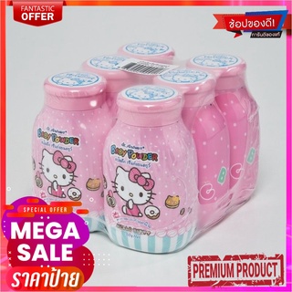 เซ็นท์แอนดรูว์ แป้งเด็ก คิตตี้ ขนาด 50 กรัม แพ็ค 6 กระป๋องSt. Andrews Baby Powder Hello Kitty 50 g x 6