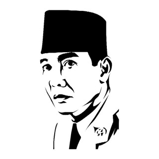 สติกเกอร์ ลาย Bung karno สําหรับติดตกแต่ง