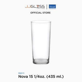 JJGLASS - (Ocean) B06515 Nova [1กล่อง(6ใบ)] - แก้วโนวา ดริ๊งเเวร์ โอเชี่ยนกลาส NOVA Ocean Glass Drinkware Tumbler NOVA 15 oz. ( 435 ml.)