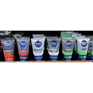 Nivea Men Deep Rapid ACNE Clear 50g.นีเวีย เมน ดีพ ราพิด แอคเน่ เคลียร์ สครับ มัดโฟมมี6สูตร