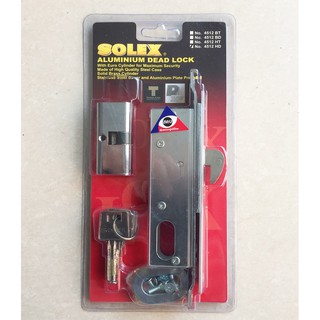 กุญแจล็อคประตูอลูมิเนียมSOLEX รุ่น 4512HD