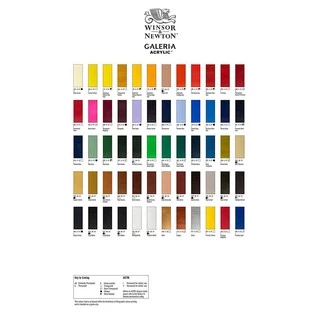 สีอะคริลิค แกเลอเรีย Acrylic Galeria Winsor & Newton 120 ml. วินเซอร์แอนด์นิวตัน