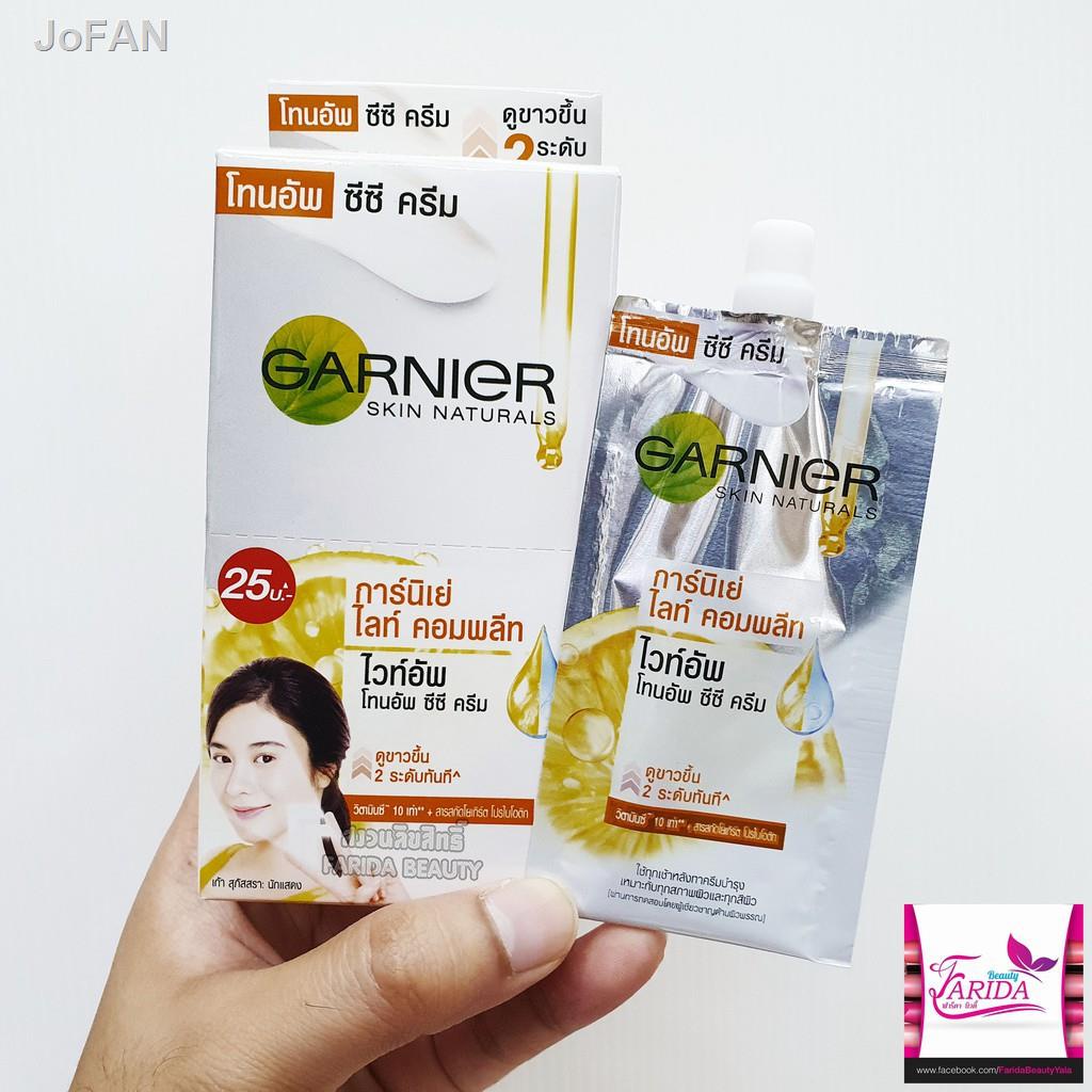 ○❅❈รองพื้นกันแดด 🔥6ซอง108บ.🔥  Garnier CC White Up ครีม การ์นิเย่ ซีซี ไวท์ อัพ ครีมซอง เซเว่น (6) 89