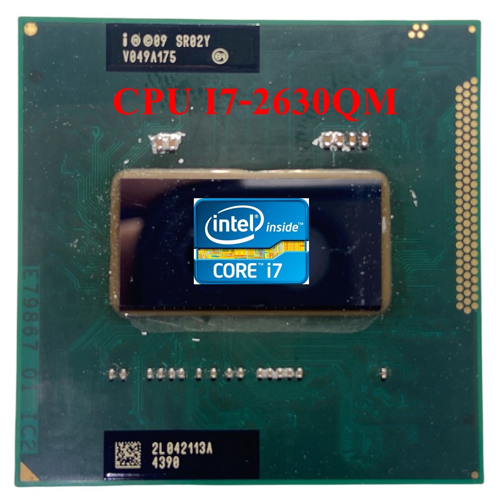 Intel Core i7-2630QM ซีพียู มือสองโน๊ตบุ๊ค ส่งเร็วในไทย