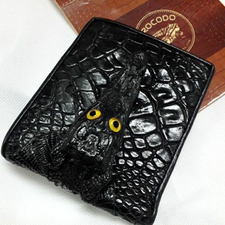 crocodile baby wallet head eye กระเป๋าสตางค์