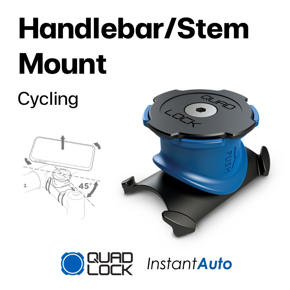 🔥 Quad Lock ของแท้ 🔥 สินค้าพร้อมส่ง Handlebar/Stem Mount - Cycling