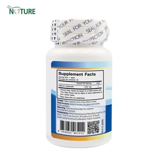 [แพ็ค 3 ขวด สุดคุ้ม] แคลเซียม ขายดีที่สุด Calcium 1000 mg. แคลเซียม 1000 มก. THE NATURE เดอะเนเจอร์ แคลเซียม