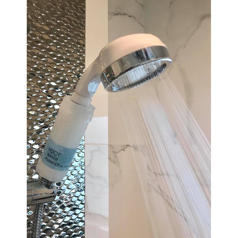☃❒[ส่งฟรี] H2O1 ไส้กรองฝักบัว Shower Filter ฝักบัวกรองน้ำ ที่กรองน้ำ by Nayoo