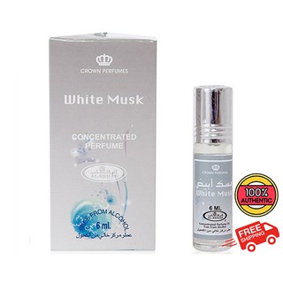 น้ำหอม Oil Perfume AL REHAB กลิ่น White Musk 6 ml.