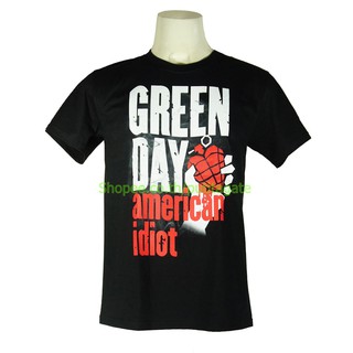 เสื้อวง Green Day เสื้อไซส์ยุโรป กรีนเดย์ PTA1609 เสื้อวงดนตรีต่างประเทศ