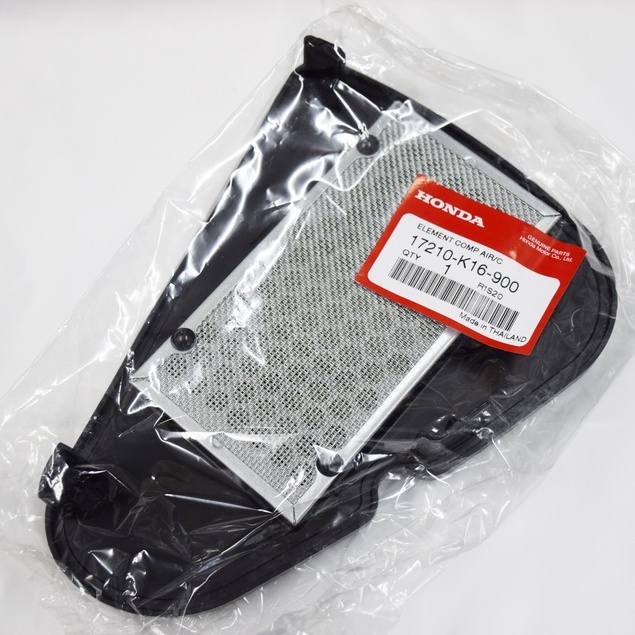 ไส้กรองอากาศ Scoopy i 17210-K16-900 สกู๊ปปี้ อะไหล่แท้ จากโรงงาน ฮอนด้า แท้ศูนย์ อะไหล่มอเตอร์ไซด์ Zoomer-X MOOVE