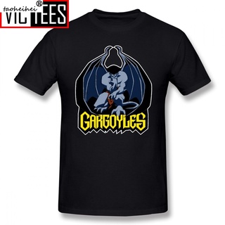 เสื้อยืดโอเวอร์ไซส์Mens Gargoyle T เสื้อ Gargoyles Goliath เสื้อยืด Hot บุคลิกภาพ teeS-3XL