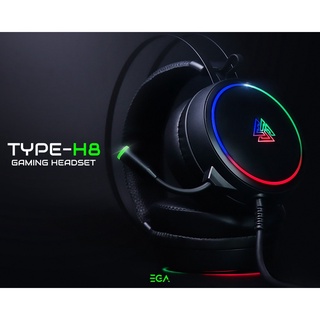 หูฟังเกมมิ่ง EGA TYPE H8 7.1 surround โปรแกรมได้ ของแท้ประกันศูนย์ 2 ปี