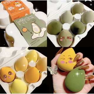 เซตฟองน้ำไข่นุ่มนิ่ม6ชิ้น