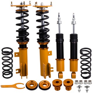 maXpeedingrods 4X Coilovers ชุดโช๊คสตรัทปรับเกลียว สำหรับ Volvo S70 C70 วอลโว่ 850 โช๊คอัพ โช๊คหลัง โช๊คหน้า สปริงโช๊ค