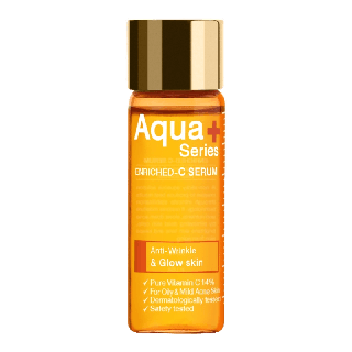 [BR959XN ลดเพิ่ม 150.-] AquaPlus Enriched-C Serum 15 ml. เซรั่มวิตามินซีเข้มข้น 14% เซรั่มบำรุงผิว กระจ่างใส