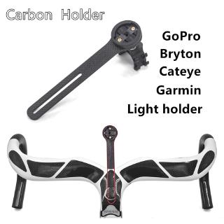 ขาตั้งกล้องไฟเบอร์ แบบเต็ม สําหรับจักรยาน และ GoPro Motion Camera Bracket + โคมไฟ