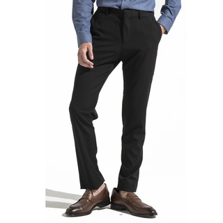 ราคาICON BY POSITIF กางเกงสแล็คทำงาน SLACK ทรงขากระบอก มีเลือก 3 สี (สีดำ,สีกรมท่า,สีเทาดำ) - PS106TSBL