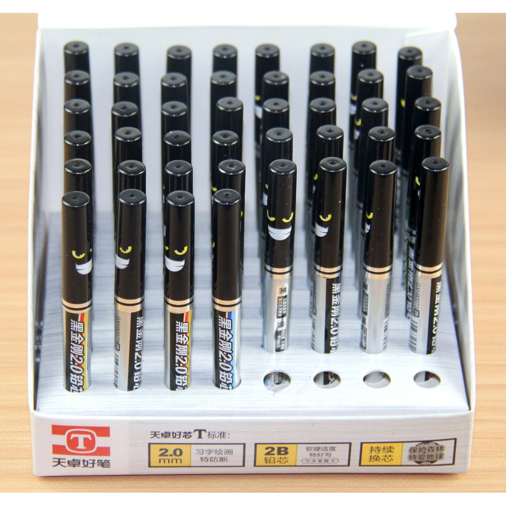 4tube 2B 2.0mm Pencil Lead Color Pencil Lead