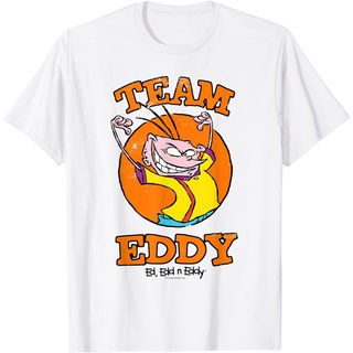 ไอเทมเด็ด!!เสื้อยืด พิมพ์ลาย Edd n Eddy Team Eddy สําหรับครอบครัว และผู้ใหญ่